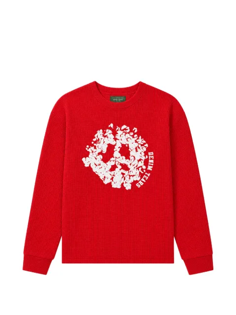 Denim Tears playera Peace Wreath