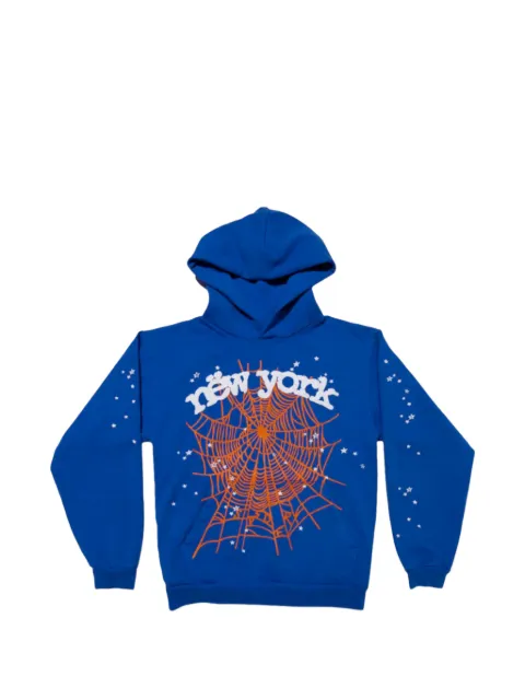 SP5DER OG Web V2 graphic-print hoodie