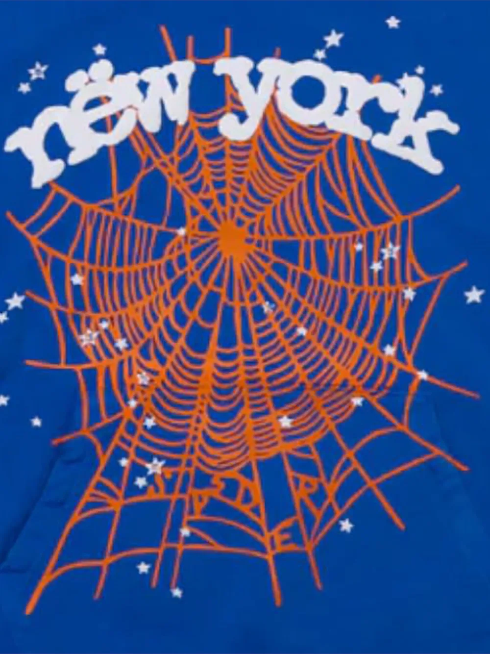 SP5DER OG Web V2 hoodie met grafische print Blauw