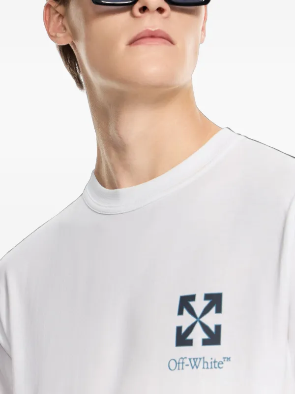 Off-White Arrow-print T-shirt | White | FARFETCH