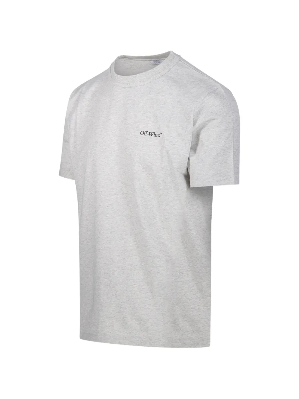 Off-White T-shirt met logoprint Grijs