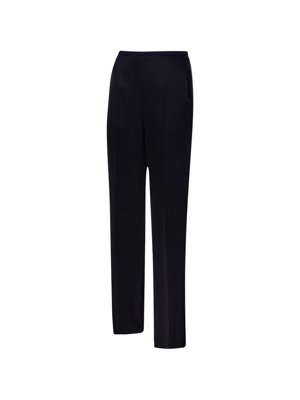 Forte Broek met satijnen afwerking Blauw