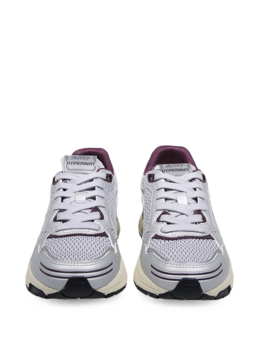 Autry Hyperway mesh-panel sneakers Zilver