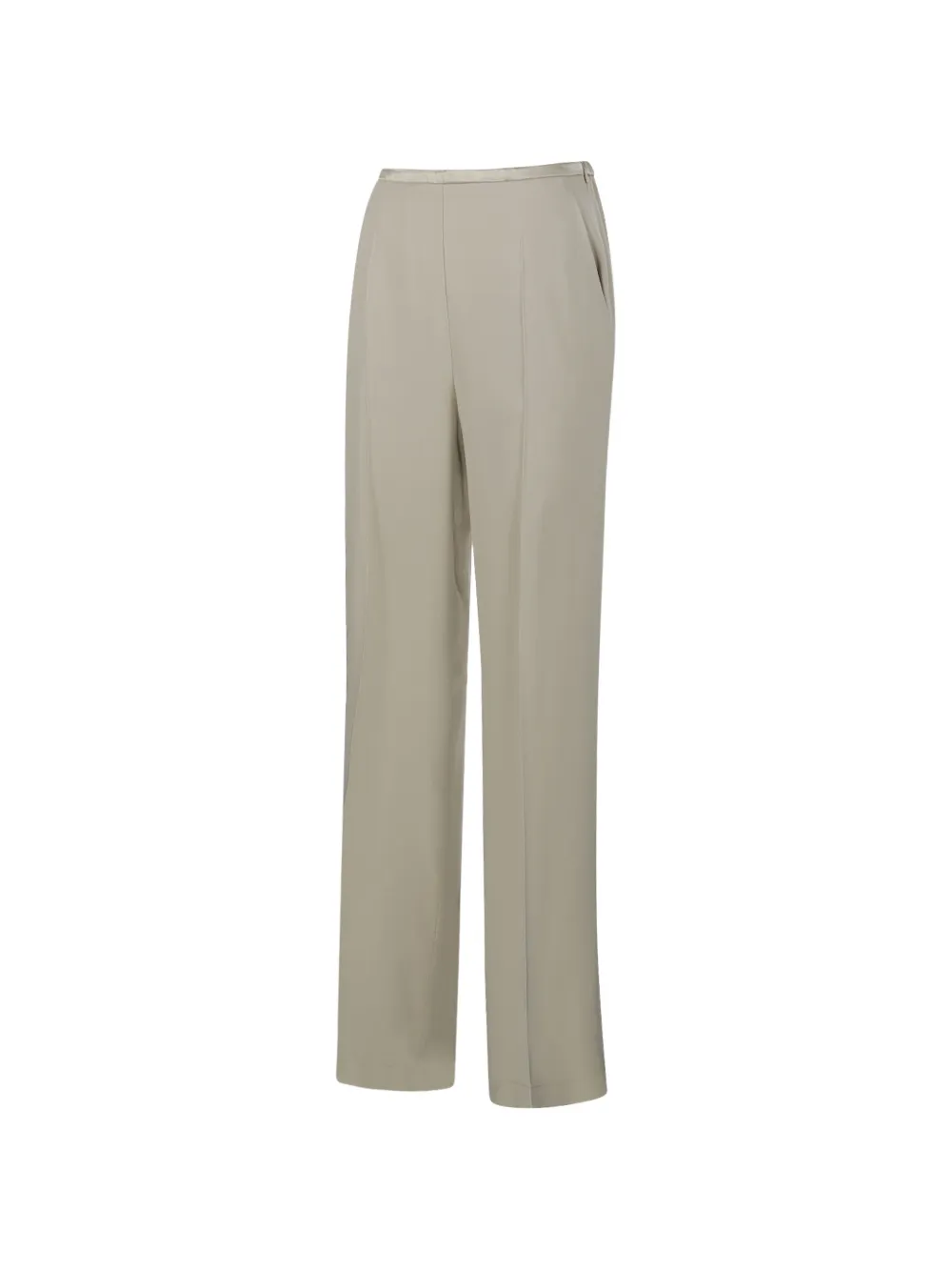 Forte Geplooide broek Beige