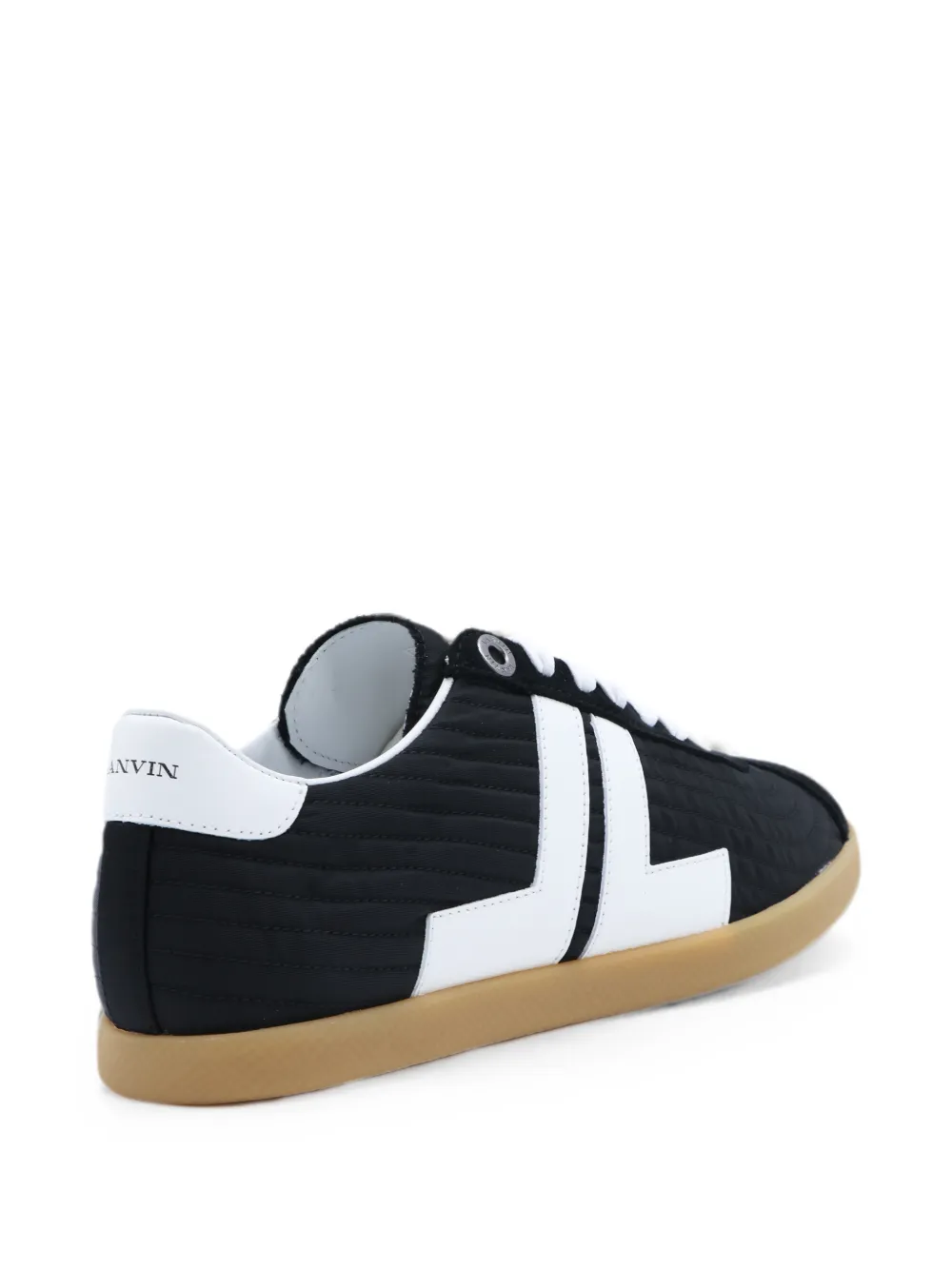 Lanvin lace-up sneakers Zwart
