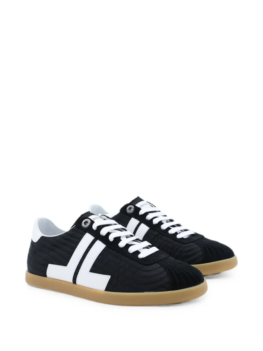 Lanvin lace-up sneakers Zwart