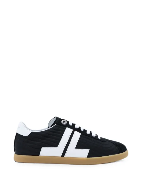 Lanvin Lace-up Sneakers in Black