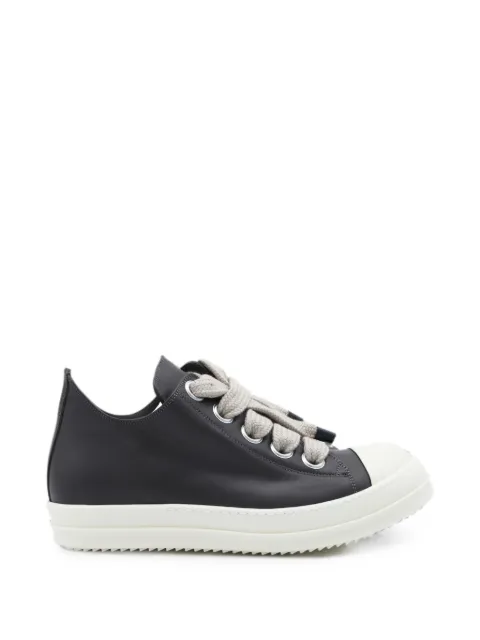 Rick Owens leather lace-up sneakers