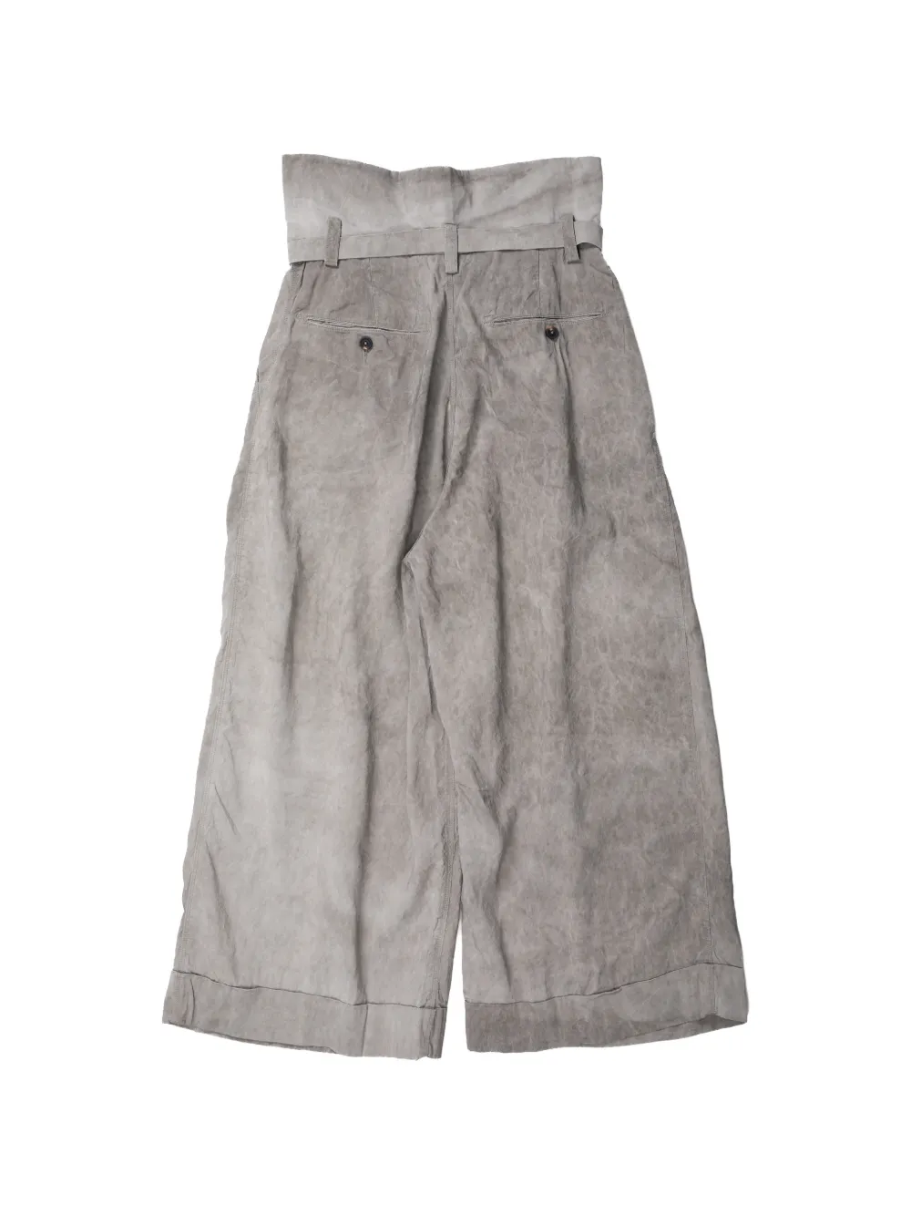 Ziggy Chen High waist broek Grijs