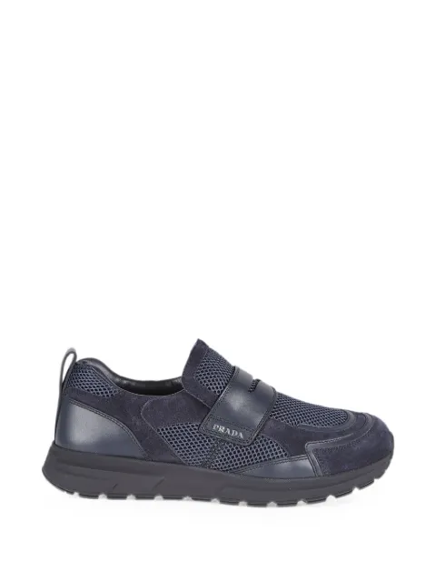 Prada Prax mesh-panel slip-on sneakers