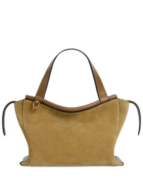 Wandler Ida suede tote bag