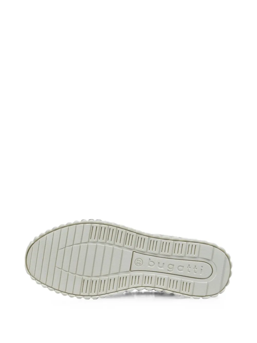 Bugatti Sneakers met geperforeerde vlakken Beige