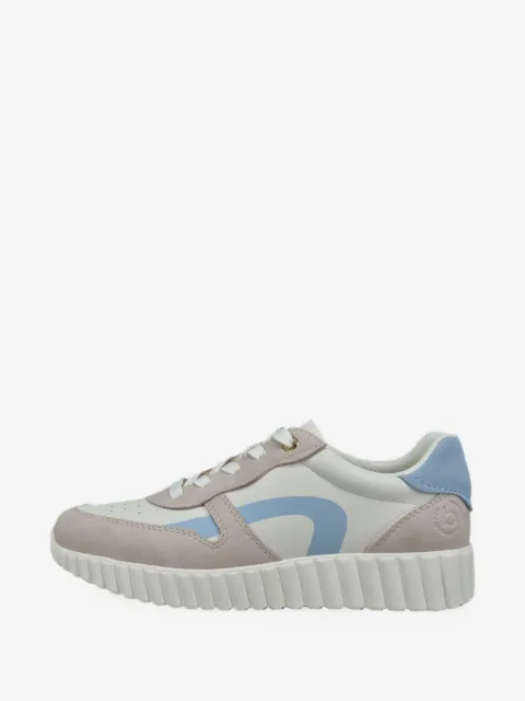 Bugatti perforated panelled sneakers