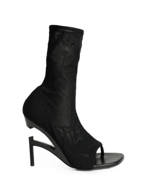 B1ARCHIVE mesh-panelled open-toe sandals