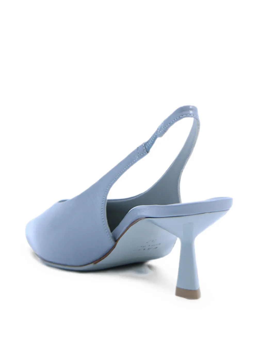 Notabene Emmely patent-leather slingback pumps Blauw