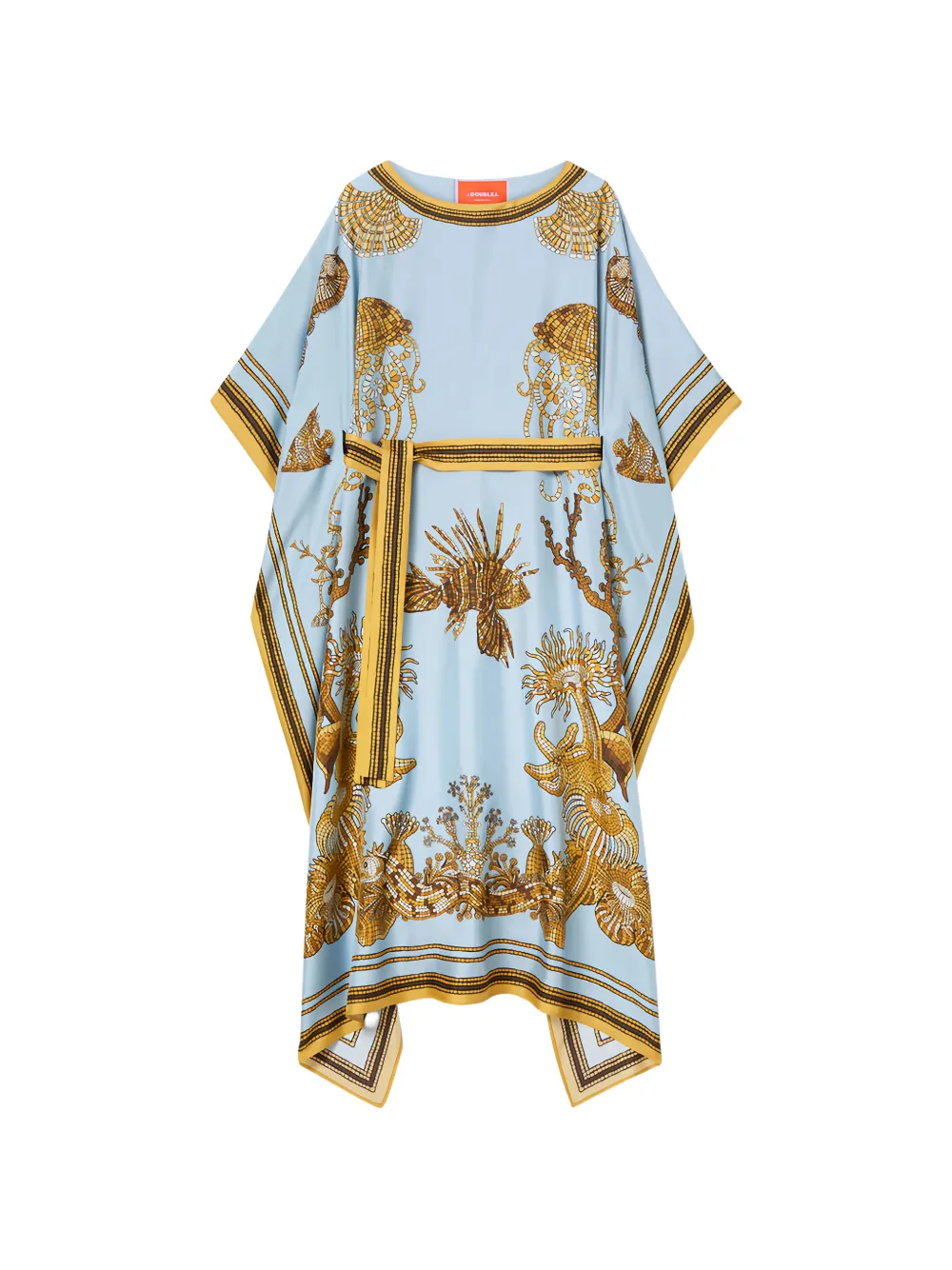 La Doublej Square Kaftan In Blue