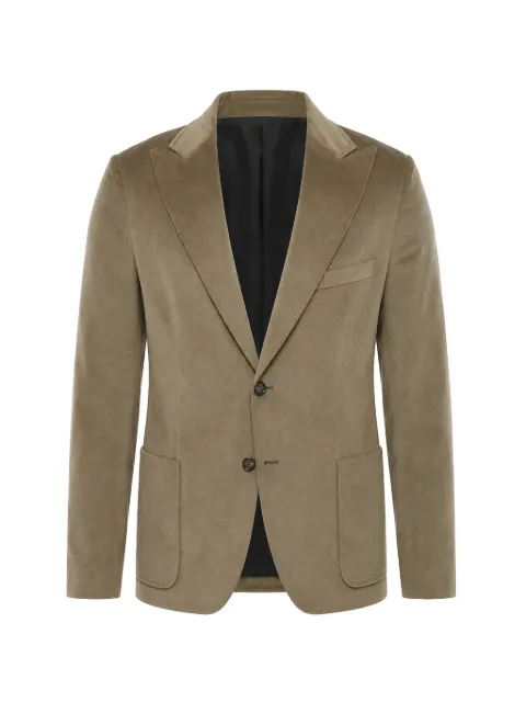 Paolo Pecora single-breasted peaked-lapel blazer