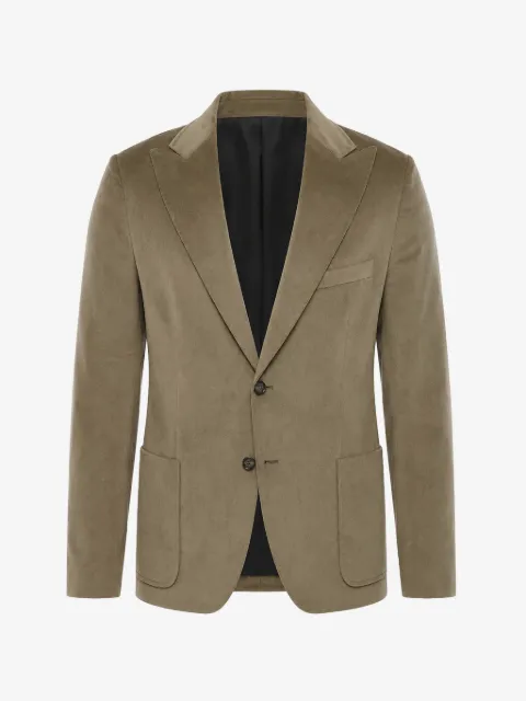 Paolo Pecora single-breasted peaked-lapel blazer