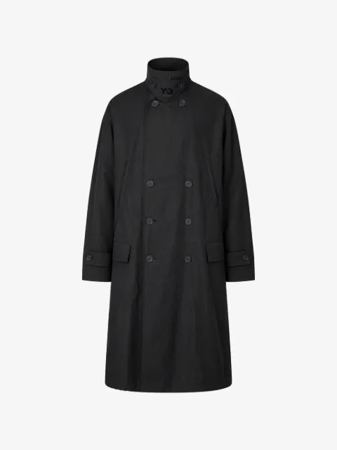 Y-3 Cappotto doppiopetto