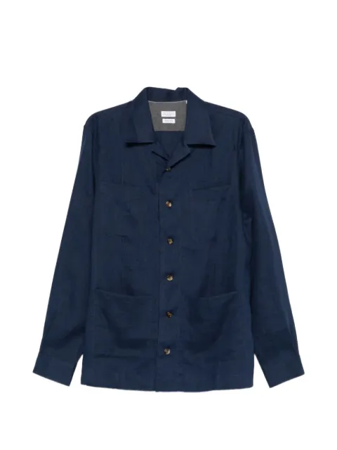 Brunello Cucinelli button-fastening long-sleeve shirt