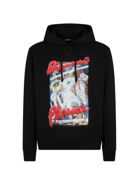 DSQUARED2 Rocco logo-print hoodie