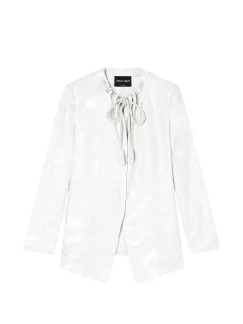 Giorgio Armani moiré jacket