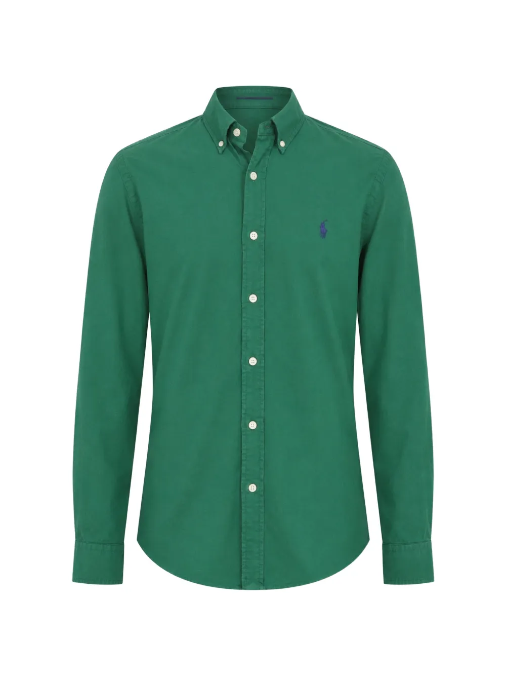 Polo Ralph Lauren slim-fit garment-dyed shirt - Verde