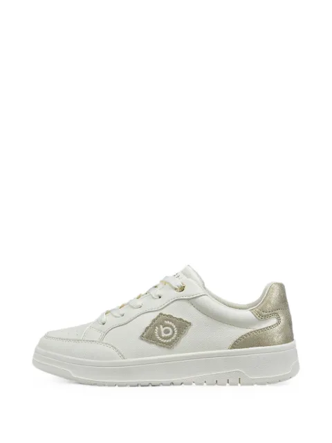 Bugatti logo-patch metallic-trim sneakers