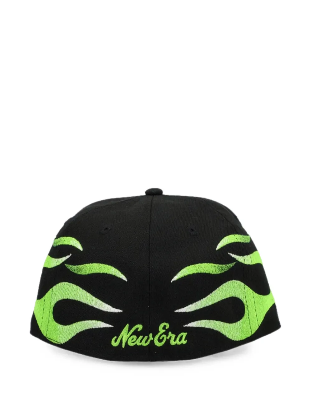 NEW ERA CAP 59Fifty pet met geborduurde vlam Zwart