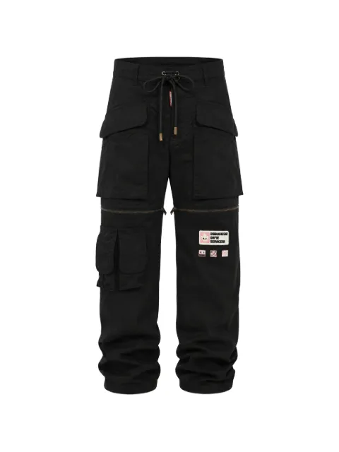DSQUARED2 zip-detail cargo pants