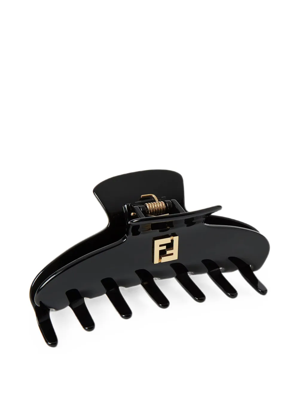 FENDI FF logo hair clip - Nero