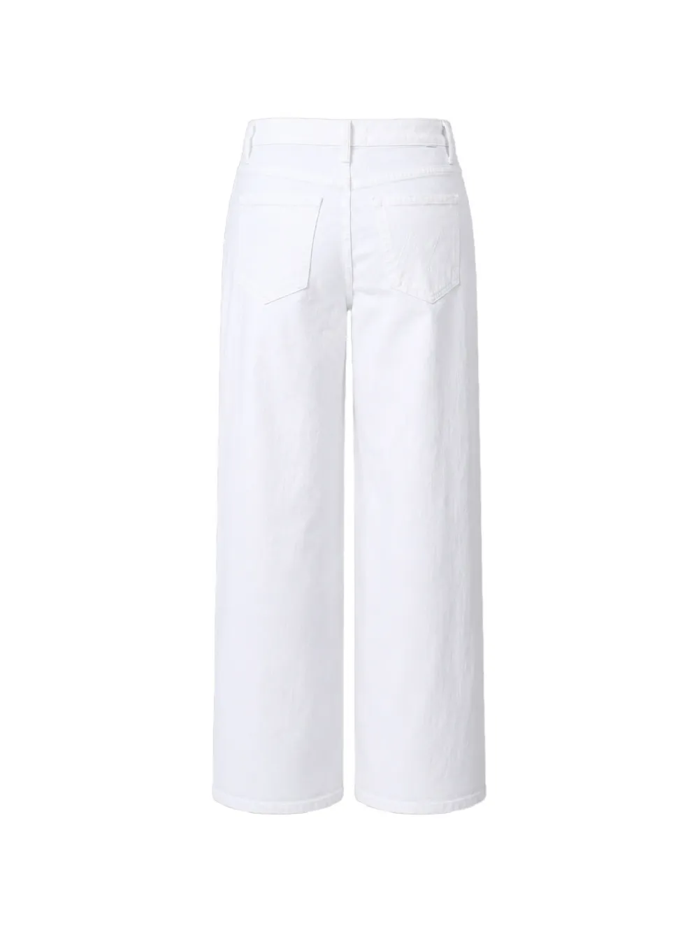 MOTHER Jeans met wijde pijpen Wit