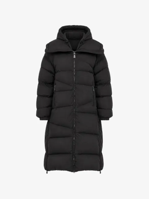 Bacon Double hooded quilted coat
