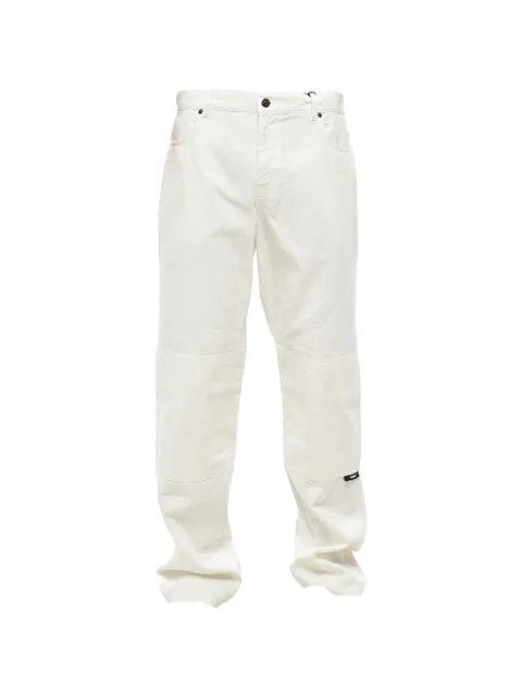 MSGM logo-print straight-leg jeans