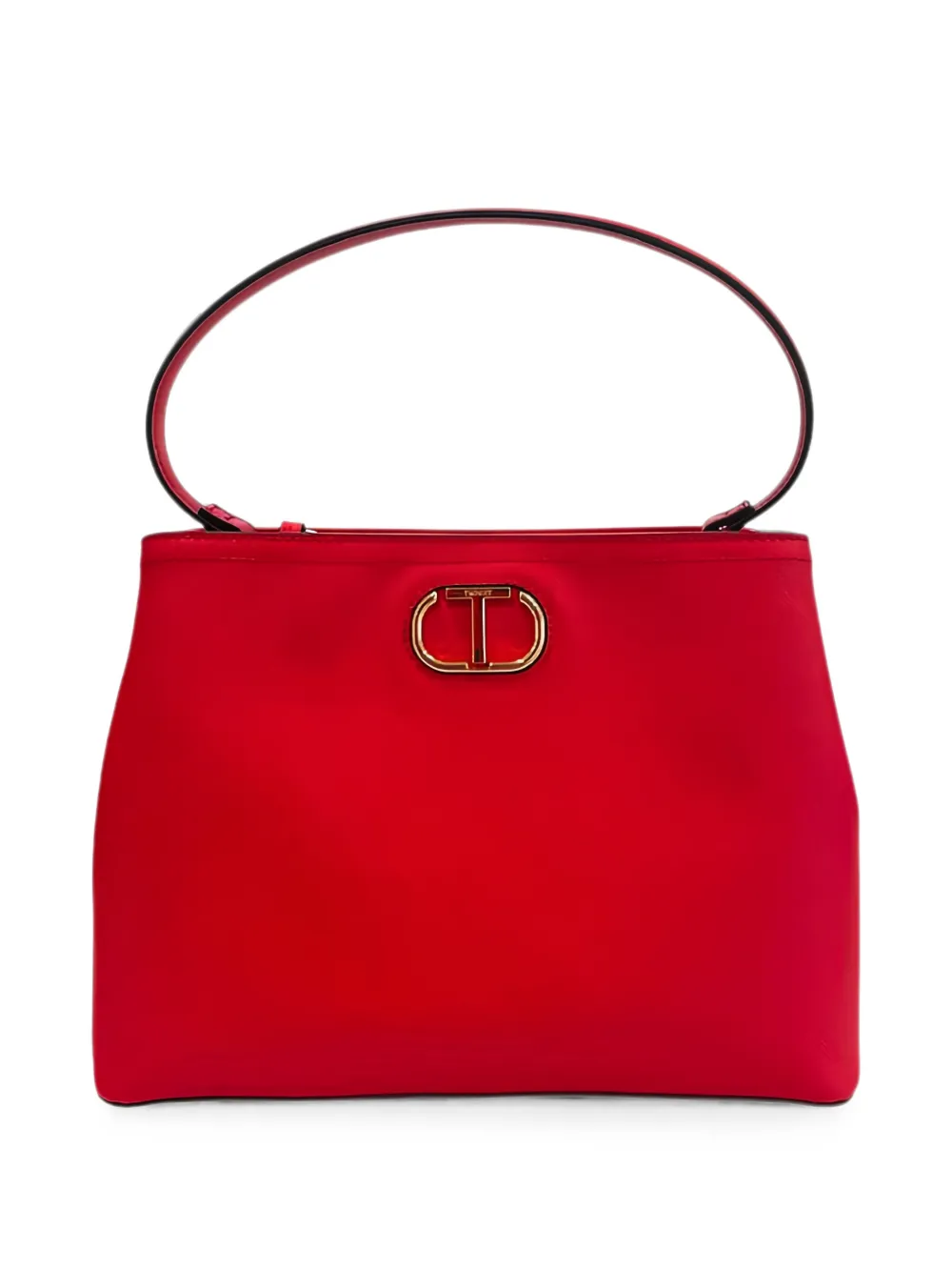 TWINSET logo-plaque shoulder bag · OS