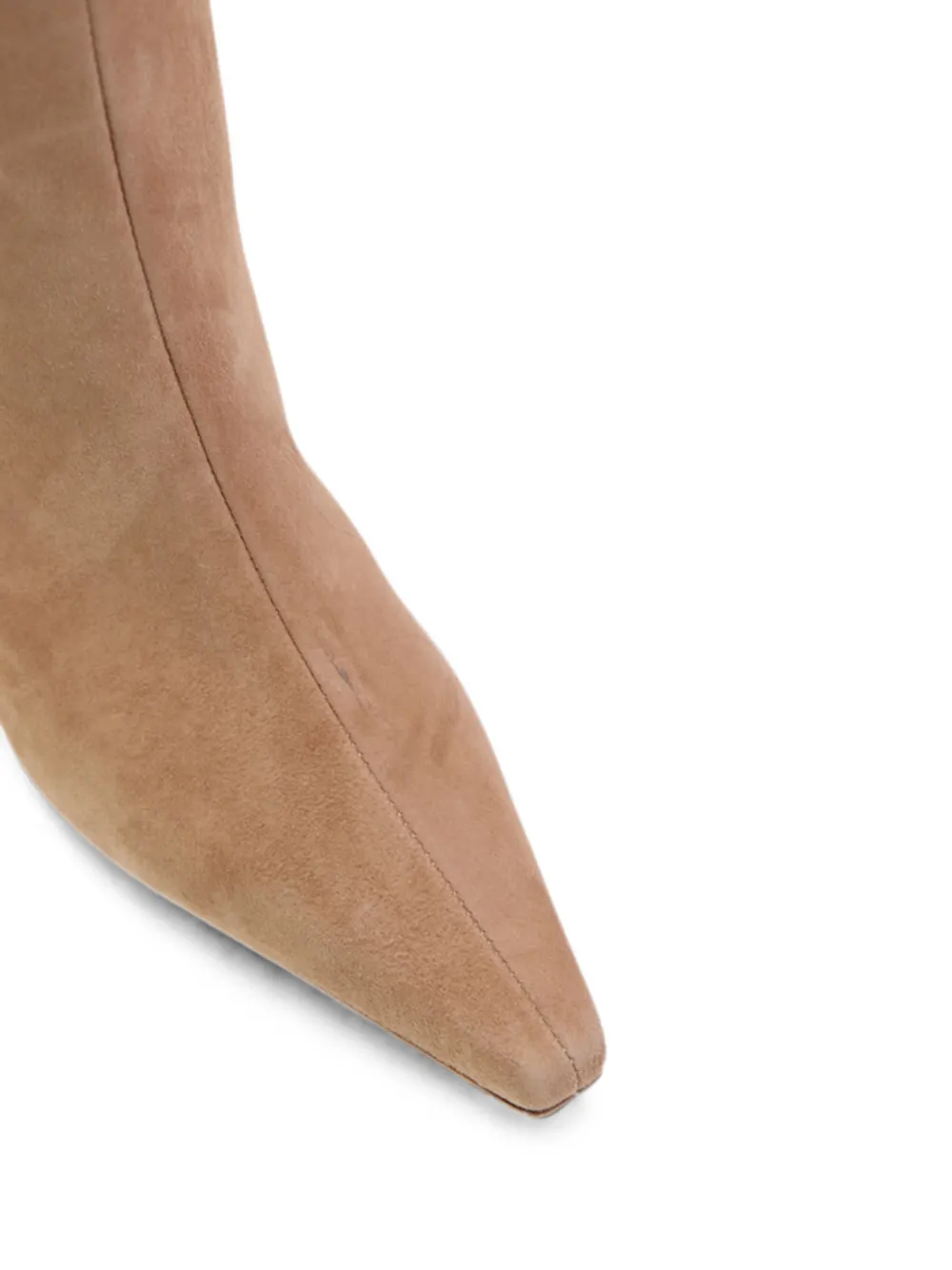 Notabene Flavia pointed-toe knee-high boots Beige