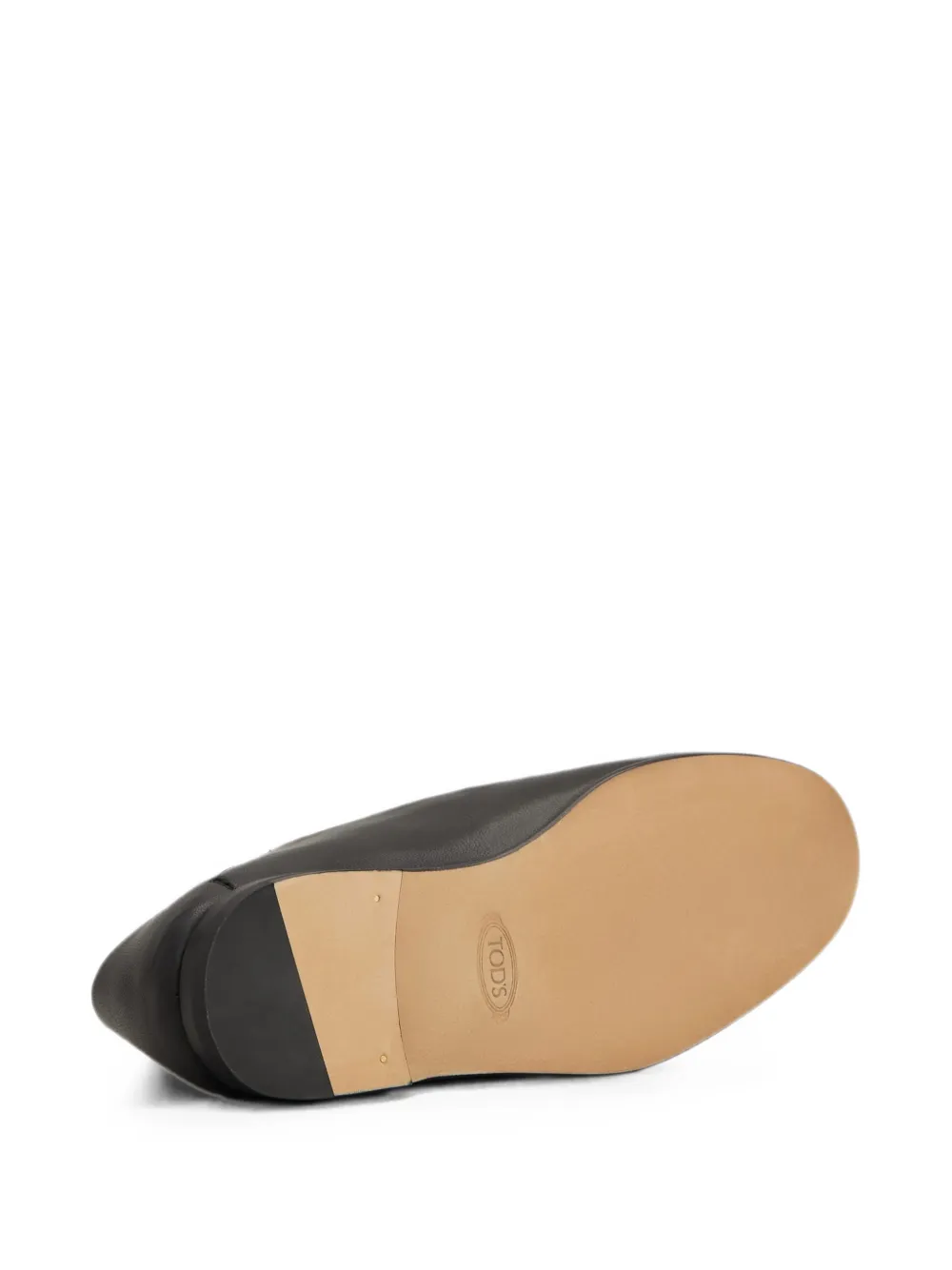 Tod's Mule loafers van nappa leer Zwart