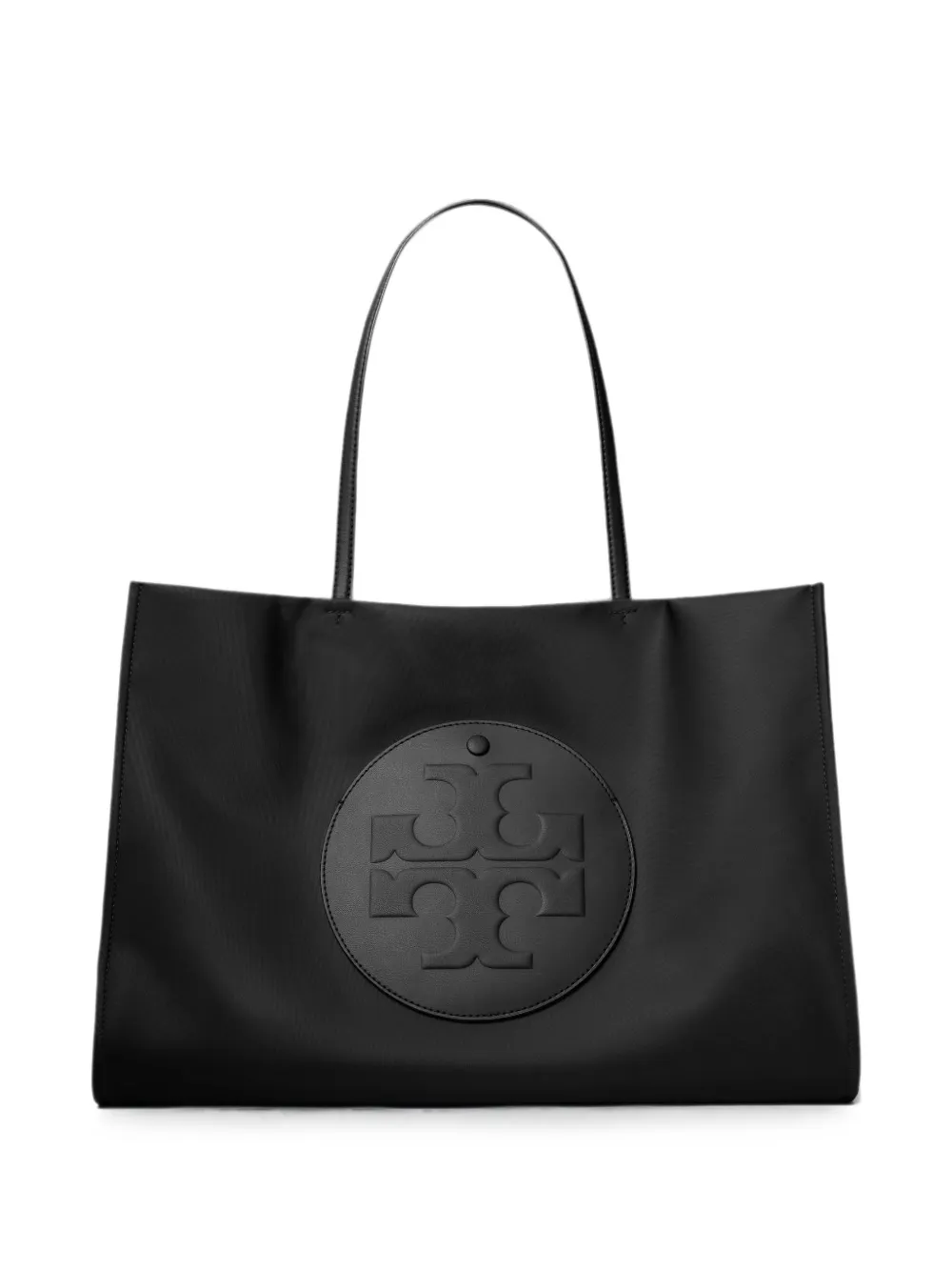 Tory Burch logo-embossed tote bag - Schwarz