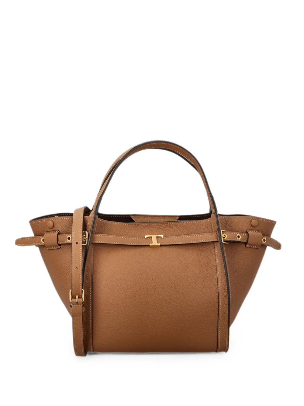 Tod's T Timeless leather shoulder bag - Toni neutri