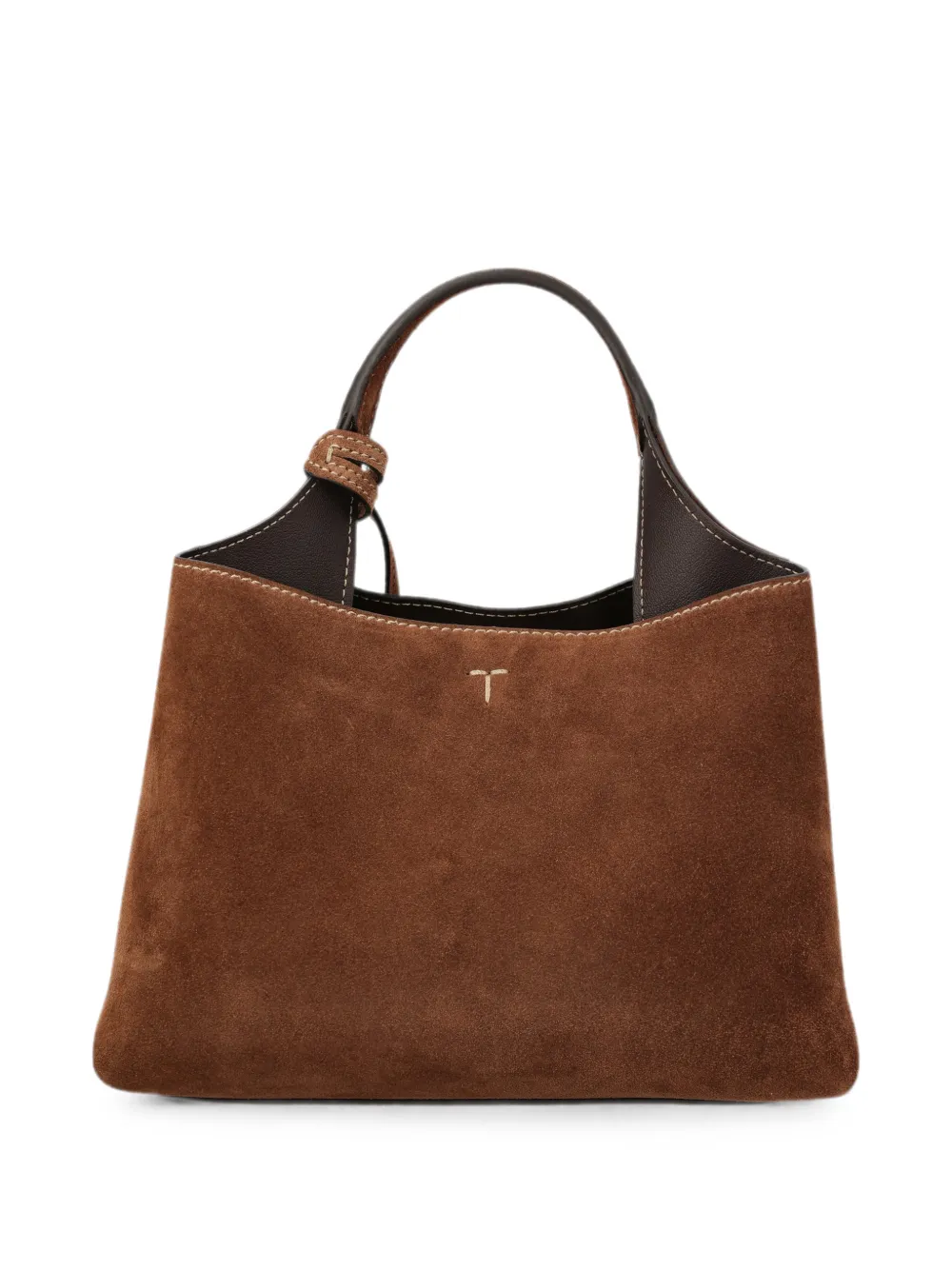 Tod's T Timeless suède shopper Bruin