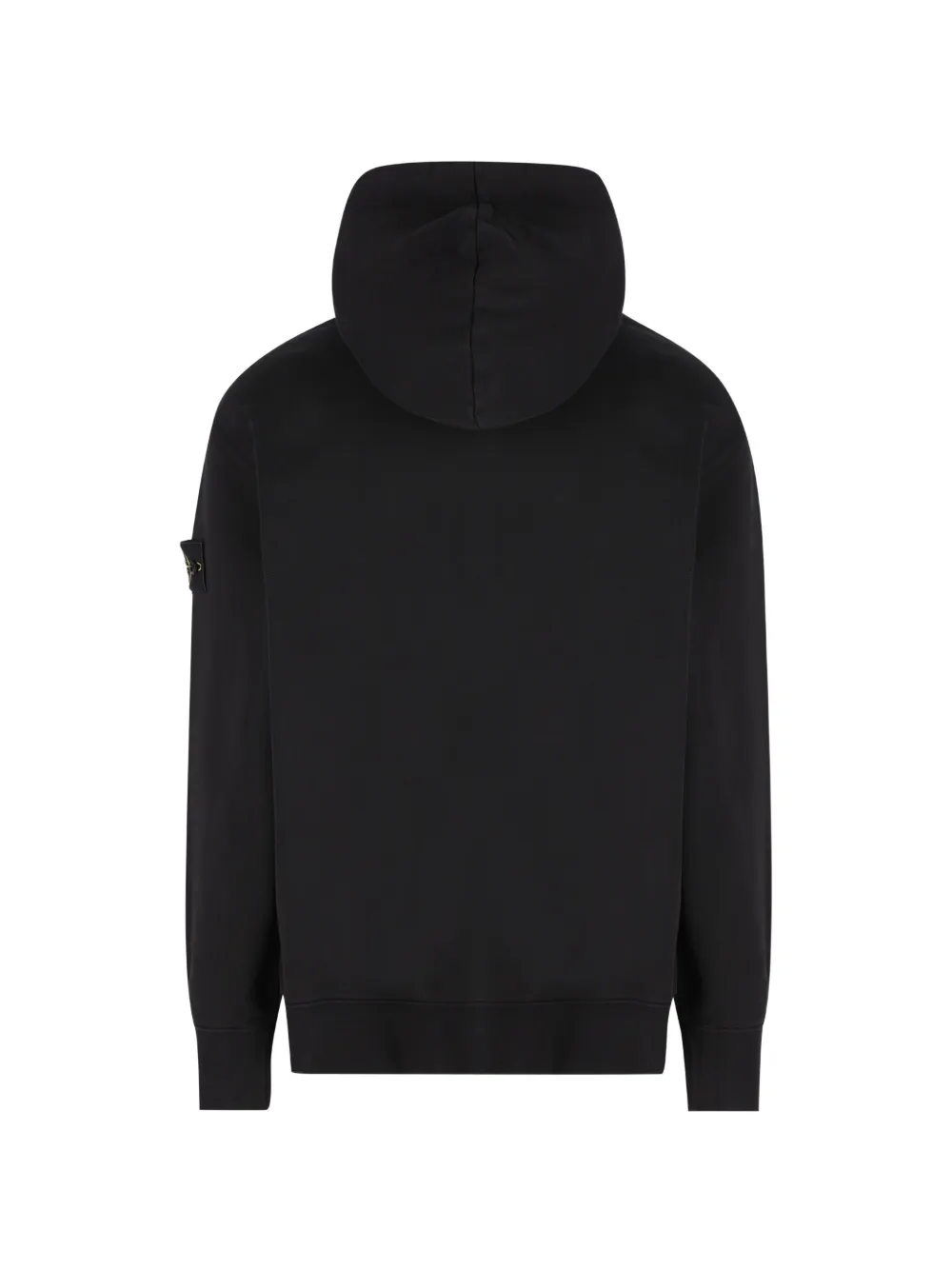 Stone Island 6100009 biologisch katoenen fleece Zwart