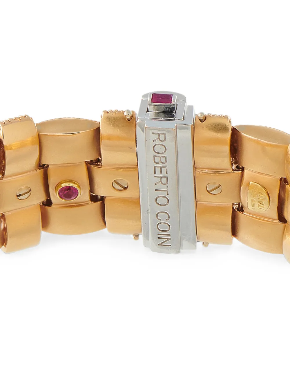Roberto Coin Pre-owned Appassionata Diamond Bracelet in Gold, view 2