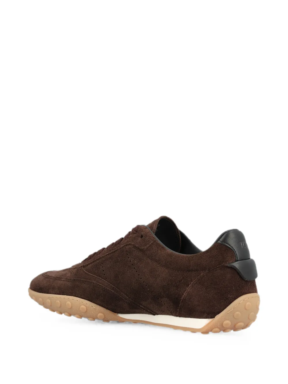 Tod's T Marathon suede sneakers Bruin