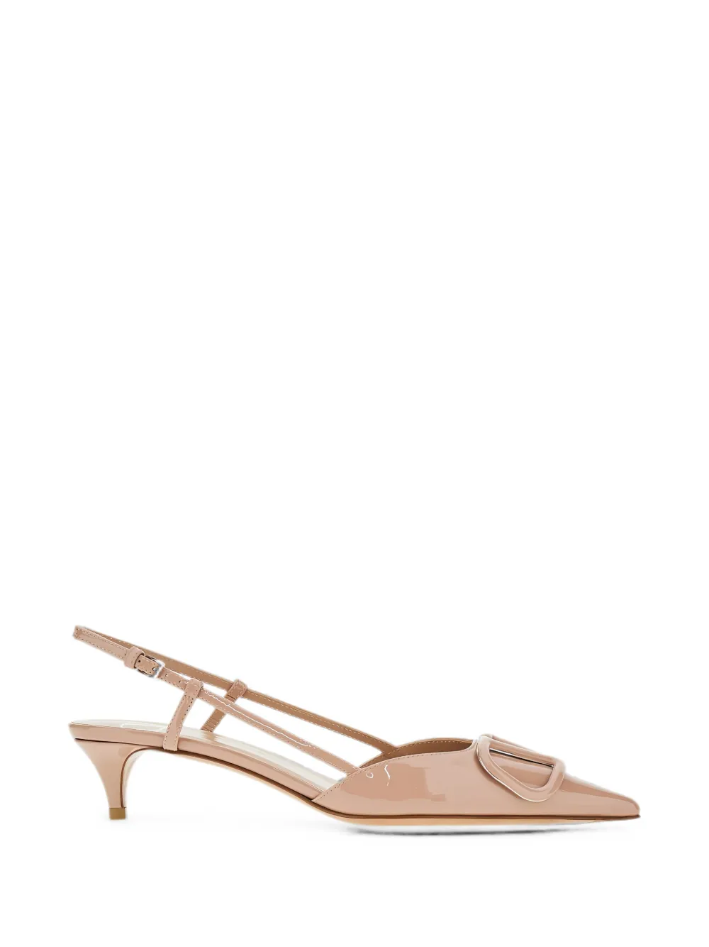 Valentino Garavani VLogo Signature slingback pumps Roze
