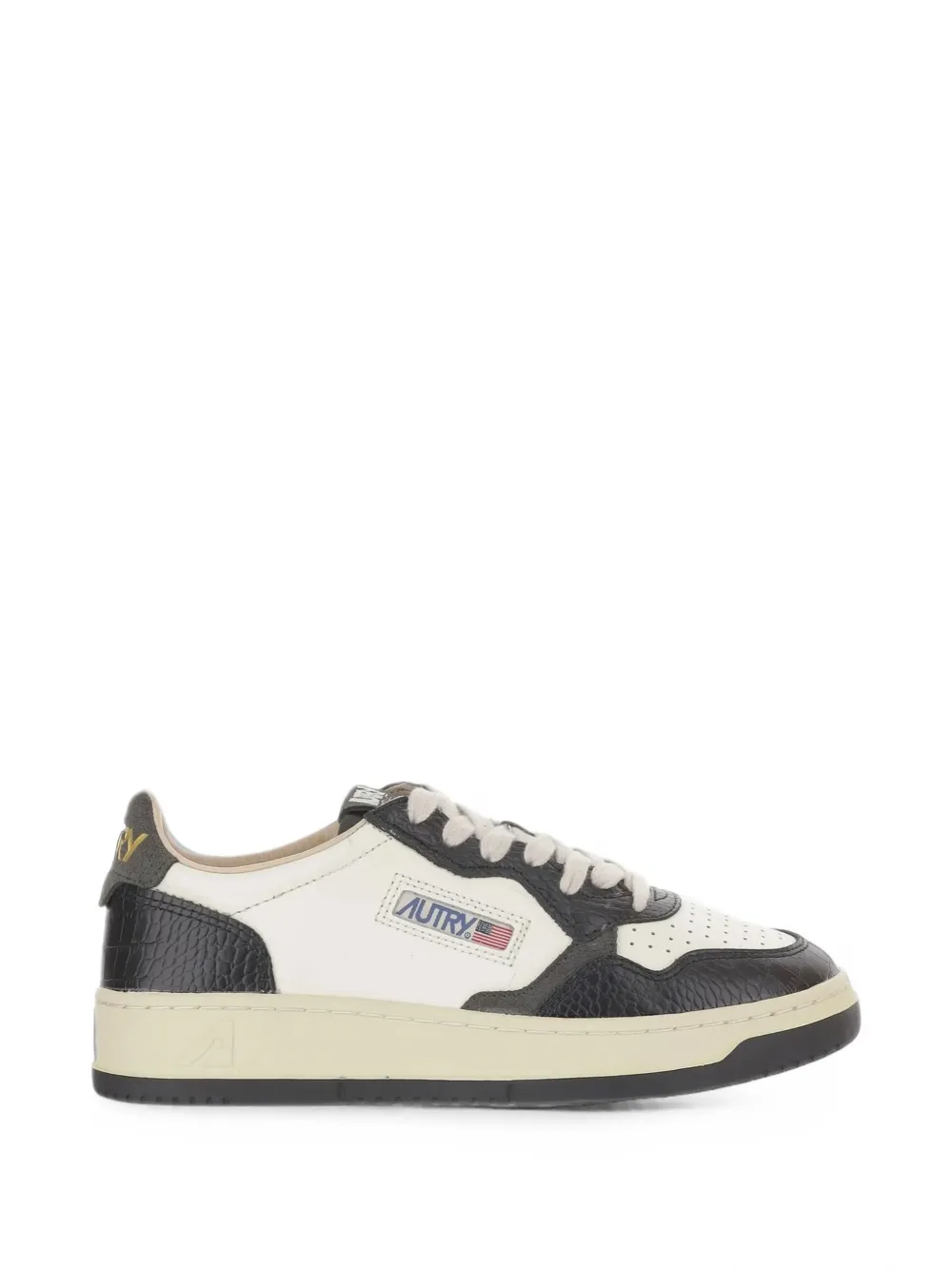 Autry Medalist croc-effect sneakers