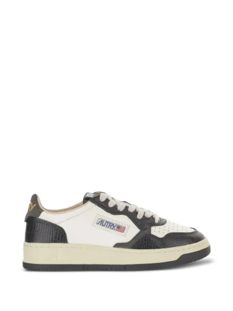 Autry zapatillas Medalist con efecto de piel de cocodrilo