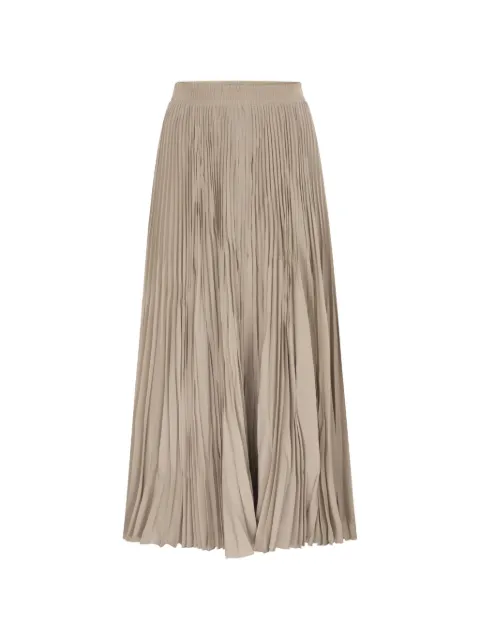 Weekend Max Mara pleated flared maxi skirt