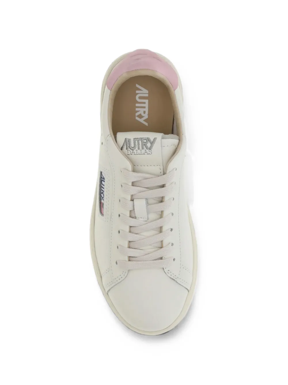 Autry Dallas leather sneakers Beige