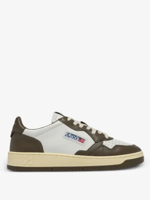 Autry Medalist colour-block leather sneakers