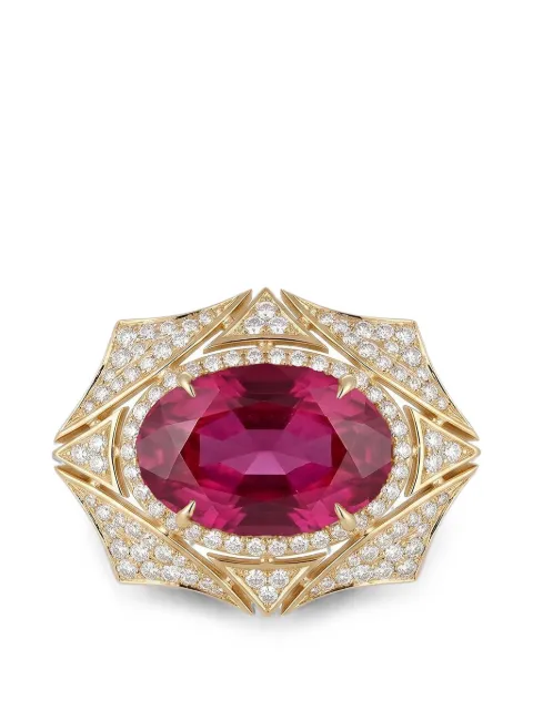 Goshwara Web pink tourmaline  ring